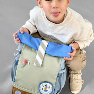 Mochila Rolltop azul de Lassig