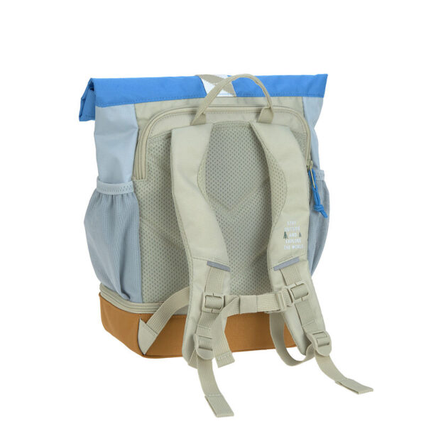 Mochila Rolltop azul de Lassig - Imagen 5