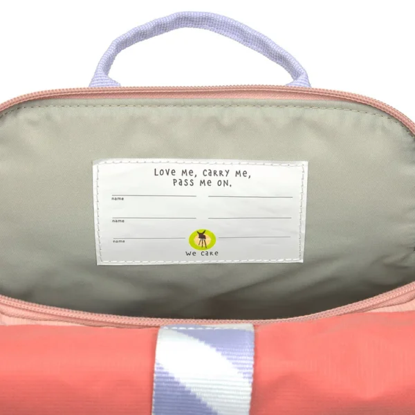 Mochila Rolltop Rosa de Lassig - Imagen 7