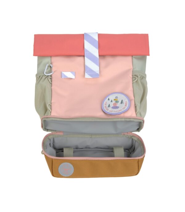 Mochila Rolltop Rosa de Lassig - Imagen 3