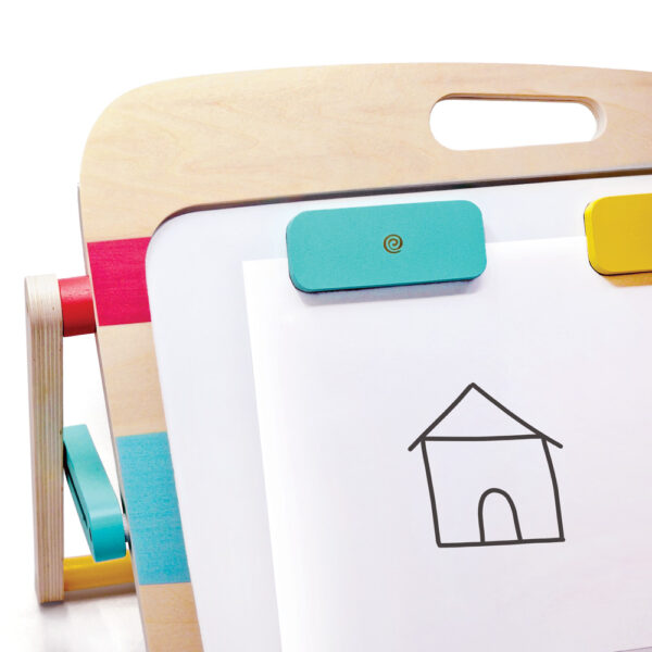 Pizarra con caballete de doble cara 'Flip & Draw' - Imagen 6