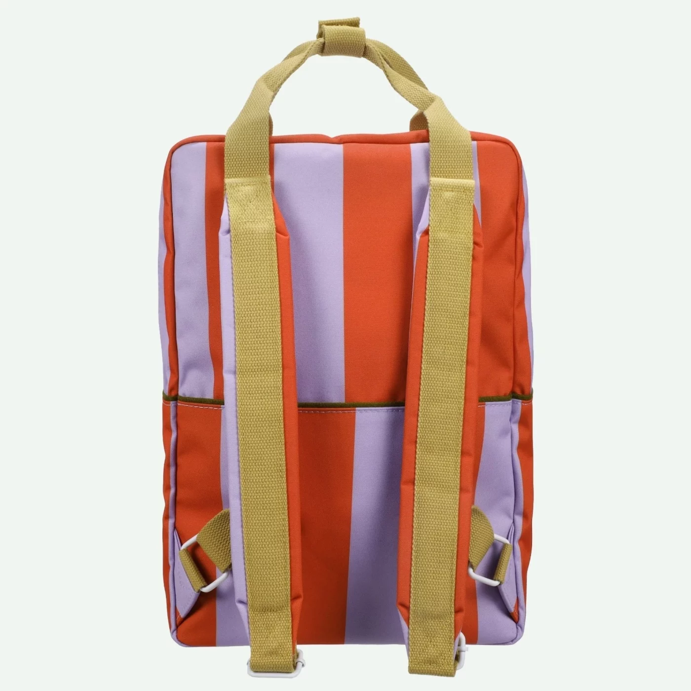 Mochila Grande Lemon Tree Stripes Campfire Orange + Dewy Lilac - Imagen 2