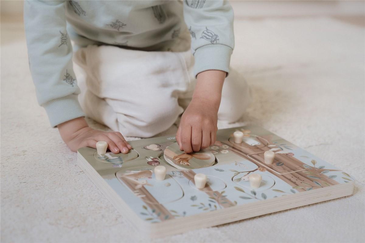 Puzzle con sonidos Bosque