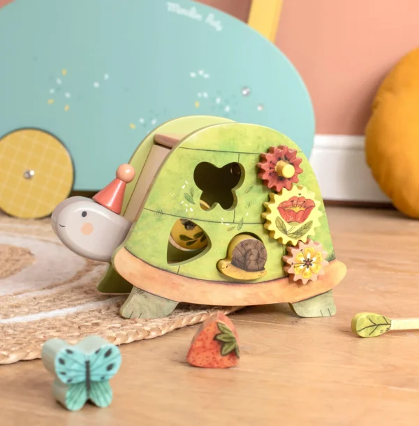 Tortuga  actividades Moulin Roty