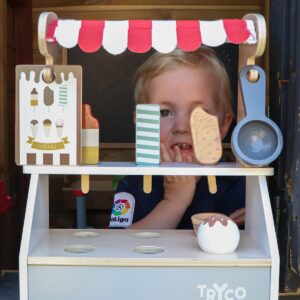 Stand de Helados de madera