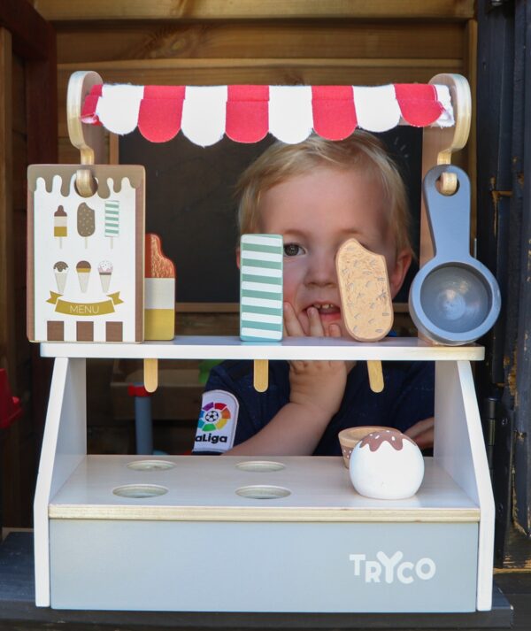 Stand de Helados de madera