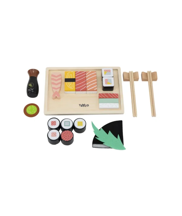 Set de sushi de madera - Imagen 3