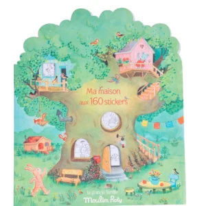 Cuaderno de pegatinas y coloreado Gran familia
