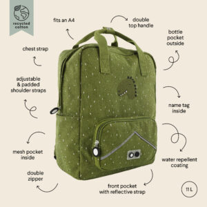 Mochila grande Dino Trixie