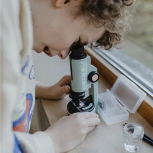 Microscopio verde Kidywolf