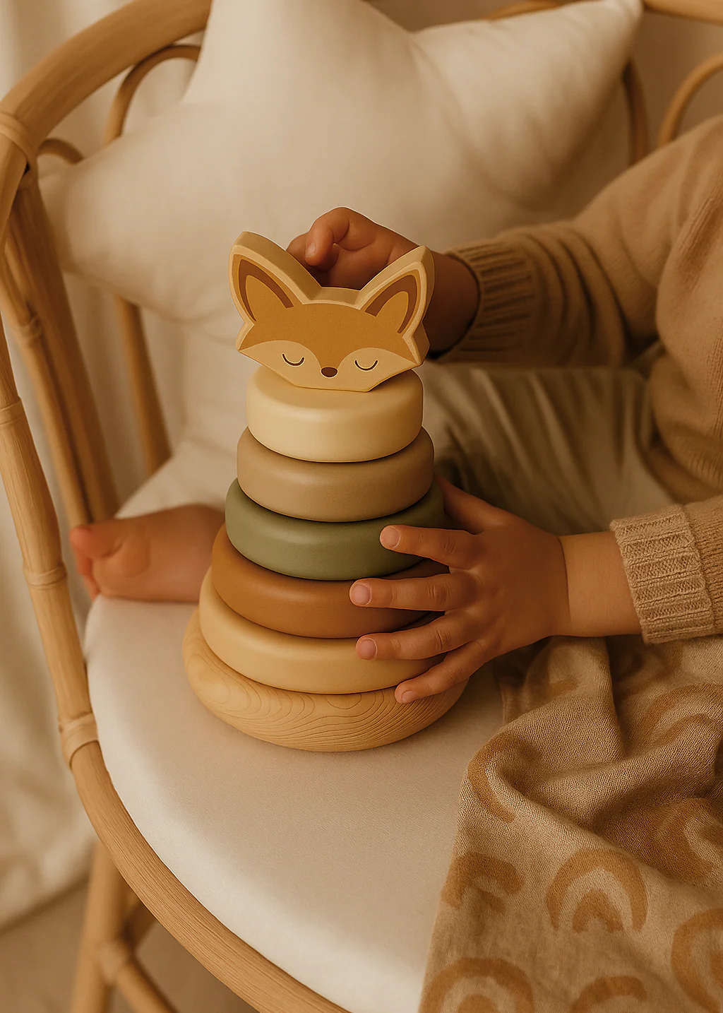 Torre encajable zorrito - Imagen 2