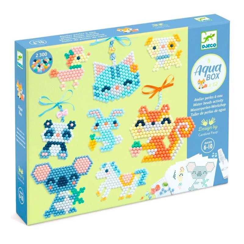 Taller de perlas de agua: Amigos Peludos