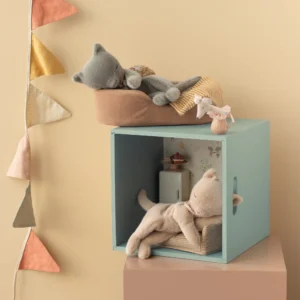 Gatito dormido gris Maileg
