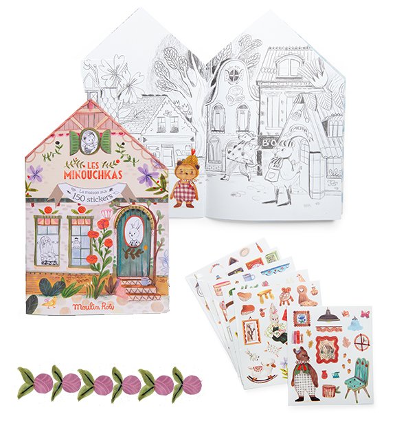 Cuaderno Pegatinas Les Minouchkas - Imagen 2