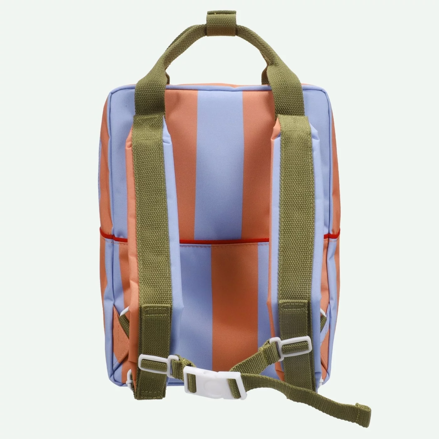 Mochila Mediana Lemon Tree Stripes Cloud Blue + Maple Whirl - Imagen 5