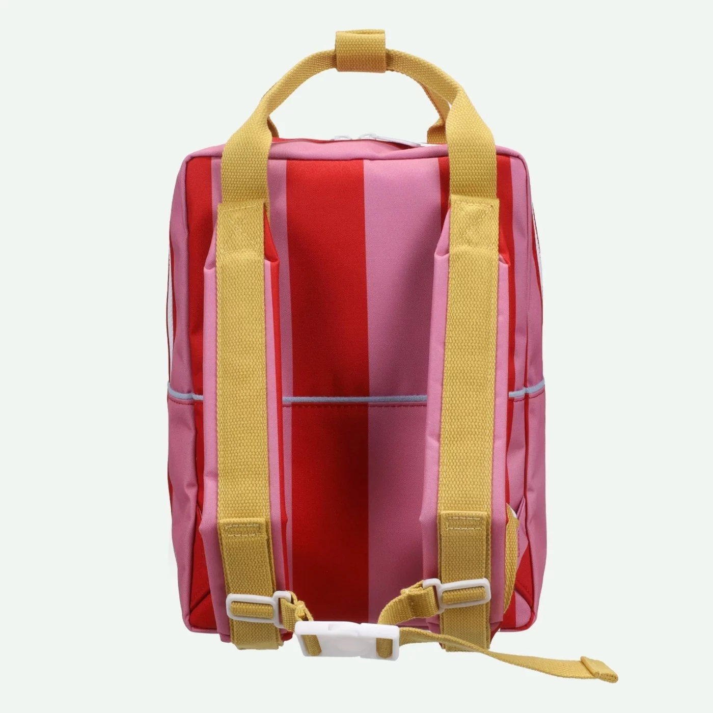 Mochila Mediana Lemon Tree Stripes Red Apple + Rosebay Pink - Imagen 3