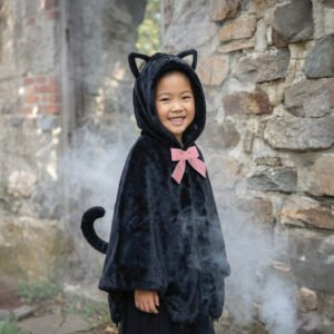 Capa negra de gata